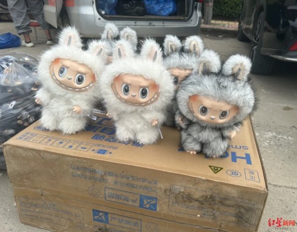 金牛速配 实探衡水盗版LABUBU大集：像卖菜一样摆摊兜售 最便宜的七八元 商家称订单变少生意难做