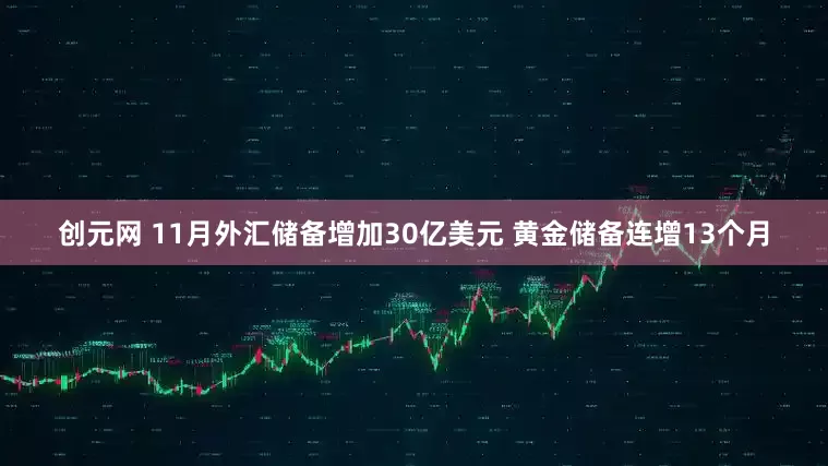 创元网 11月外汇储备增加30亿美元 黄金储备连增13个月